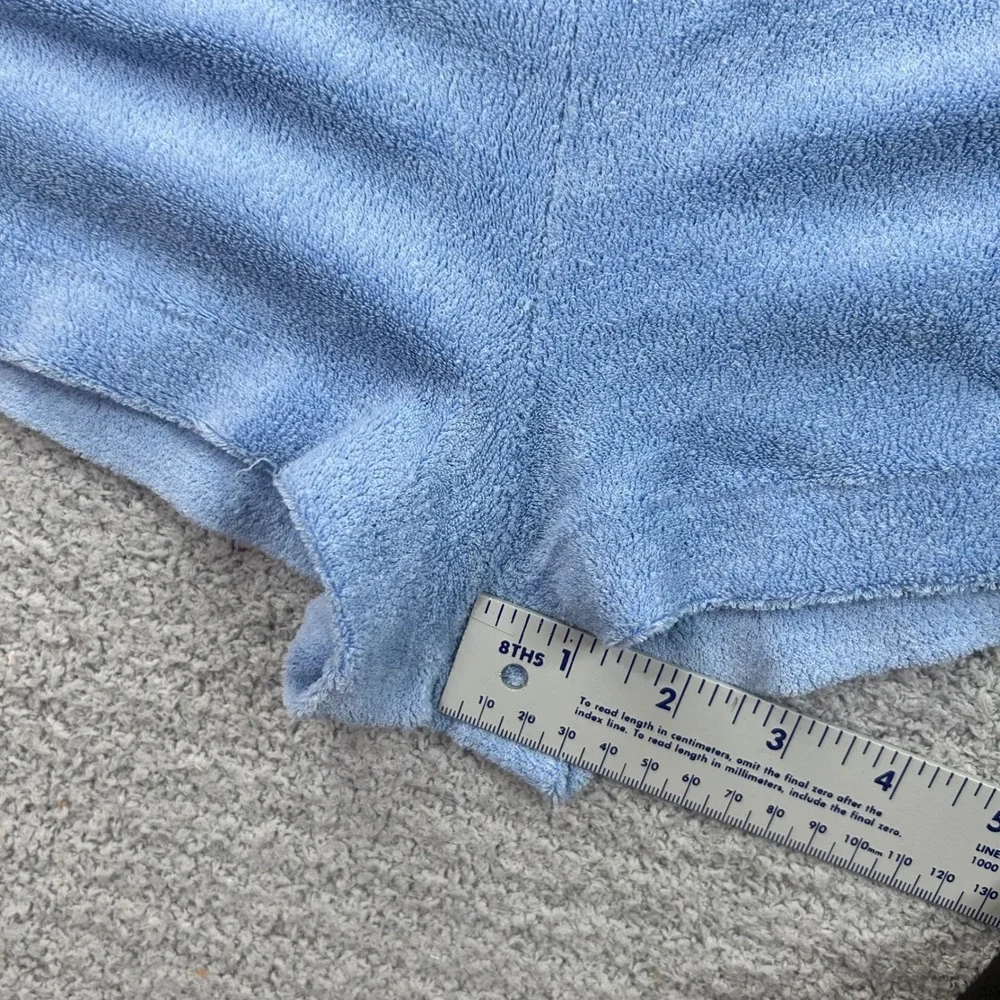 Bronson of California Terry Cloth Shorts Blue Vintage 70s 80s Sport retro